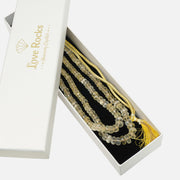 Citrine Necklace - 2 Layer Love Rocks Necklace